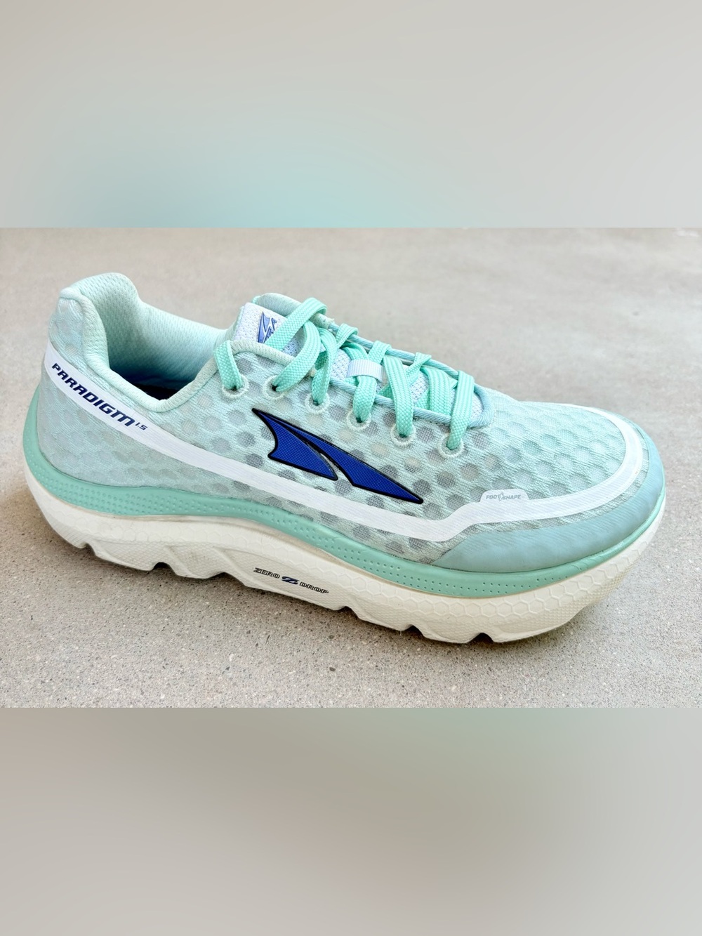 Altra Women Size 8.5 Paradigm 1.5 Running Walking Shoes Sneakers Mint Green